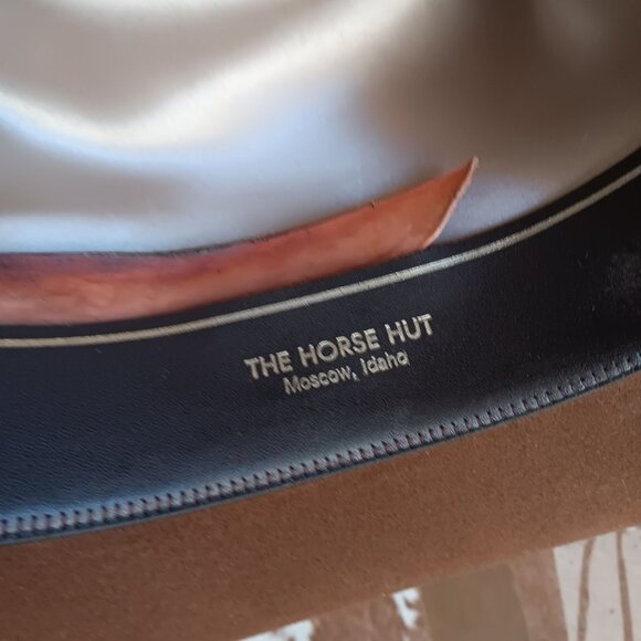 Men's sz 7 Vintage Resistol Stagecoach 1970's Cowboy Hat Western Rancher 1978 - Picture 11 of 14